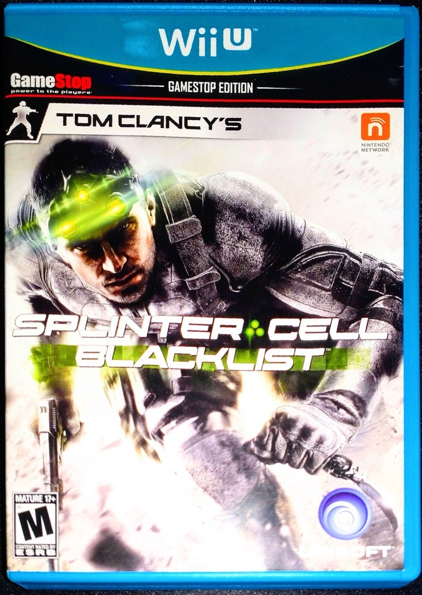Tom Clancys Splinter Cell Blacklist Gamestop cover Nintendo
