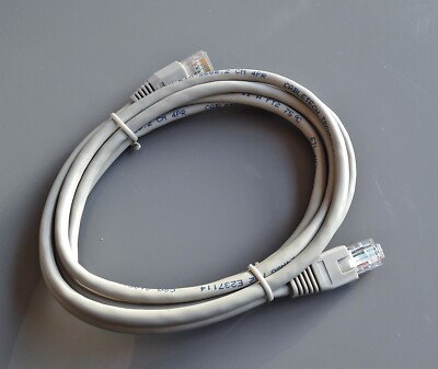 2m Patchkabel Cat 5 Netzwerkkabel LAN DSL Ethernet Netzwerk Kabel Stecker RJ45