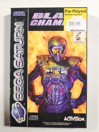 NO DISC - Blast Chamber (Sega Saturn) Case & Manual Only