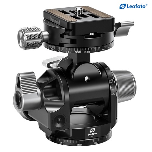Leofoto G3 Gear Head / Geared Head high quality Photographic Equipment black - Picture 14 of 15