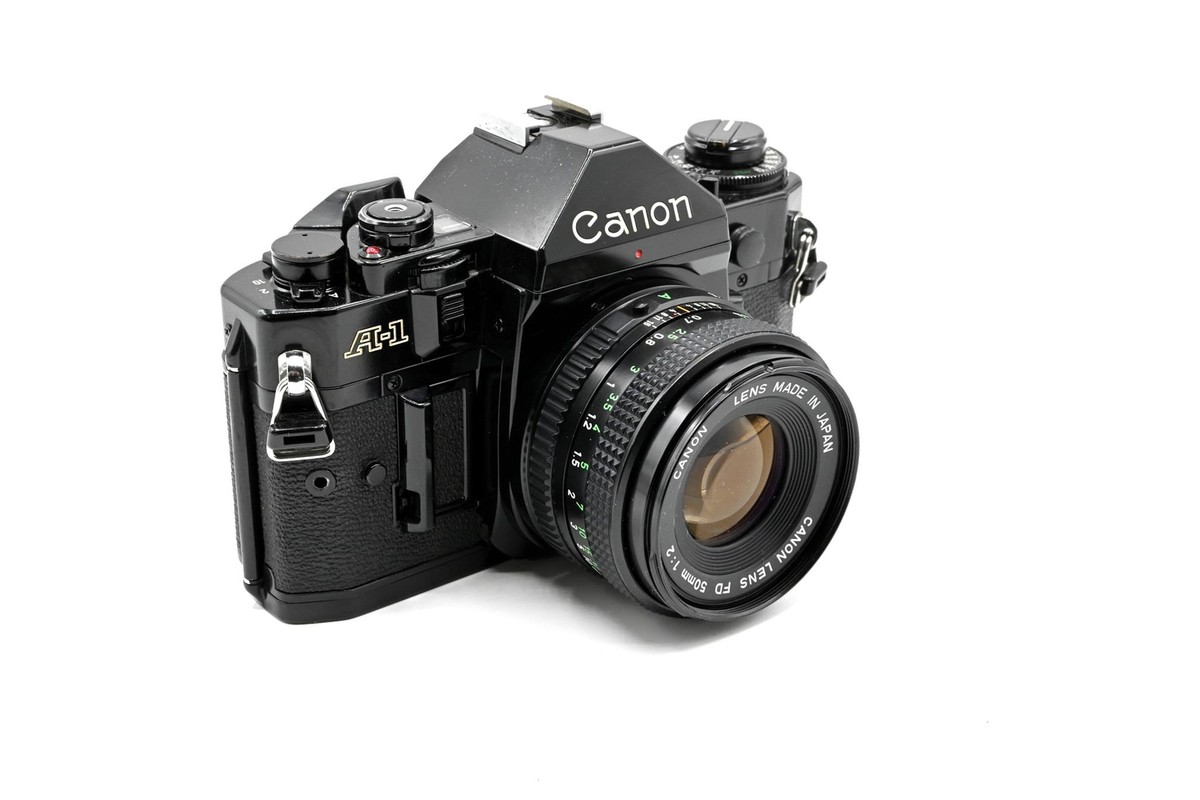 Canon A-1 一眼レフカメラ 50mmレンズ付き A-1 - キヤノンカメラミュージアム