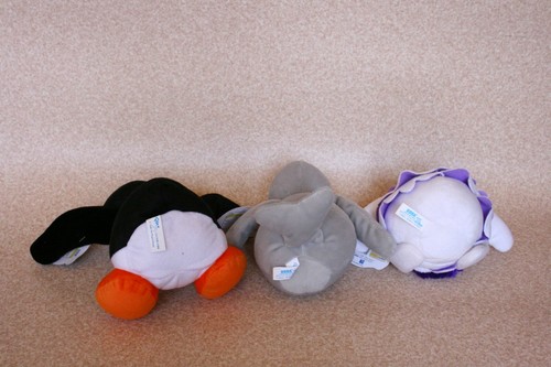 Pingu Plush Set Robby Seal Bajoo Yeti Pingi SEGA Pygos 2006 2007 Stuffed Toy - Picture 7 of 10