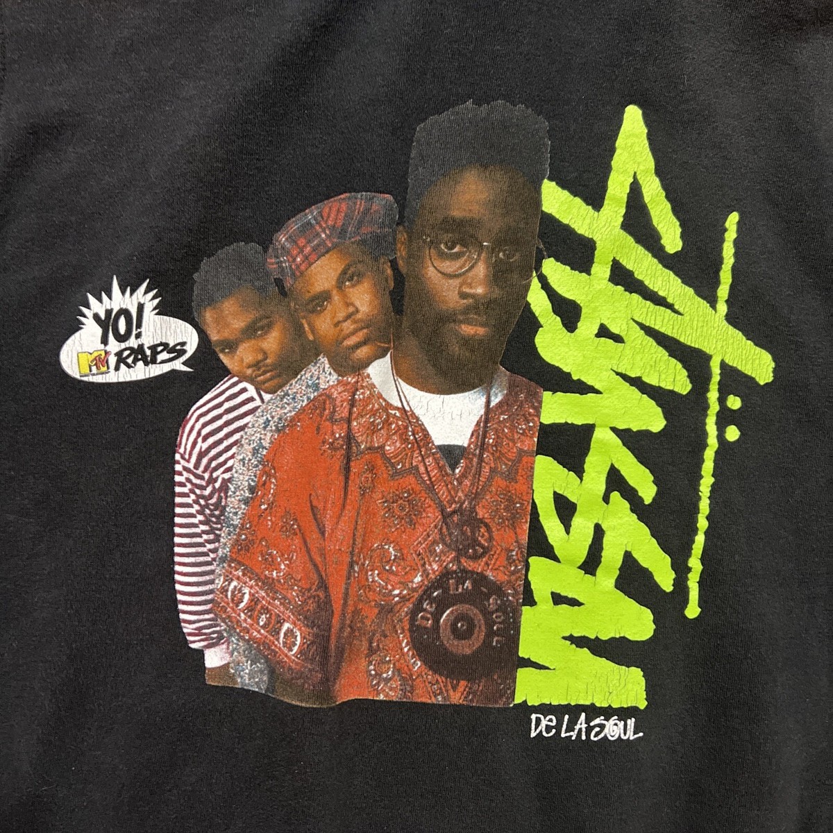 STUSSY × DE LA SOUL アメリカ製 XLサイズ パーカー｜トップス