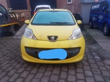 PEUGEOT 107 2005-10 1.O PETROL YELLOW***BREAKING**