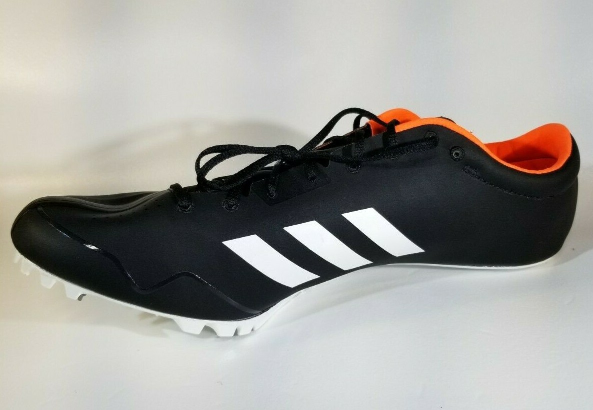 Size 13 - Adidas Adizero Prime SP Core Black Orange for sale