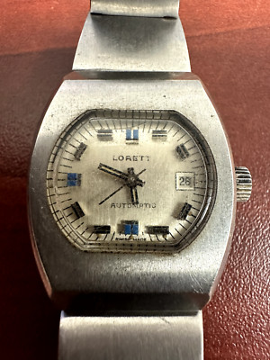 Women's Vintage Lorett Automatic 17 Jewels Compensamatic Date Watch Running