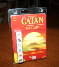Klaus Teuber's Catan Dice Game - Roll Write Settle - Catan Studio 2015