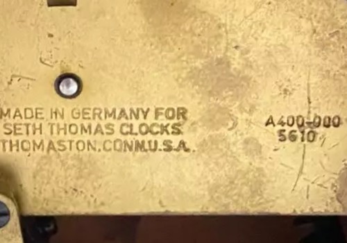 USA Made New Key For A Seth Thomas Carriage Legacy Clock A403 A400 Movements - Picture 7 of 7
