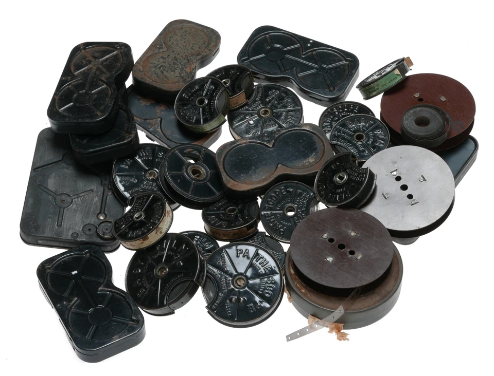 Carretes de película Pathescope Baby Cine cámara de cine 9,5 mm carretes cargadores Foto 3 de 4