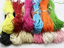 100 Meters Mulberry Paper String Cord Twine Craft Thread Floristry Choose Color