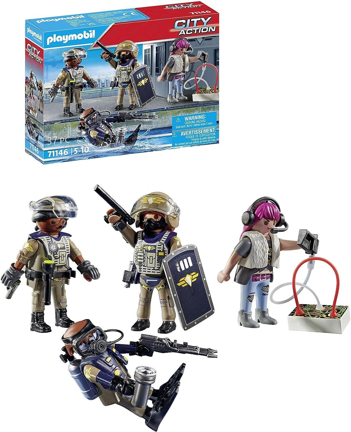 PLAYMOBIL 71146 SET DI 4 PERSOANGGI