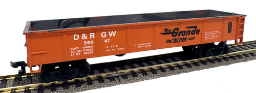 Bachmann Rio Grande D&R GW 56047 - innen Farblich verändert - 1:87 HO H0 | Zustand: Gebraucht