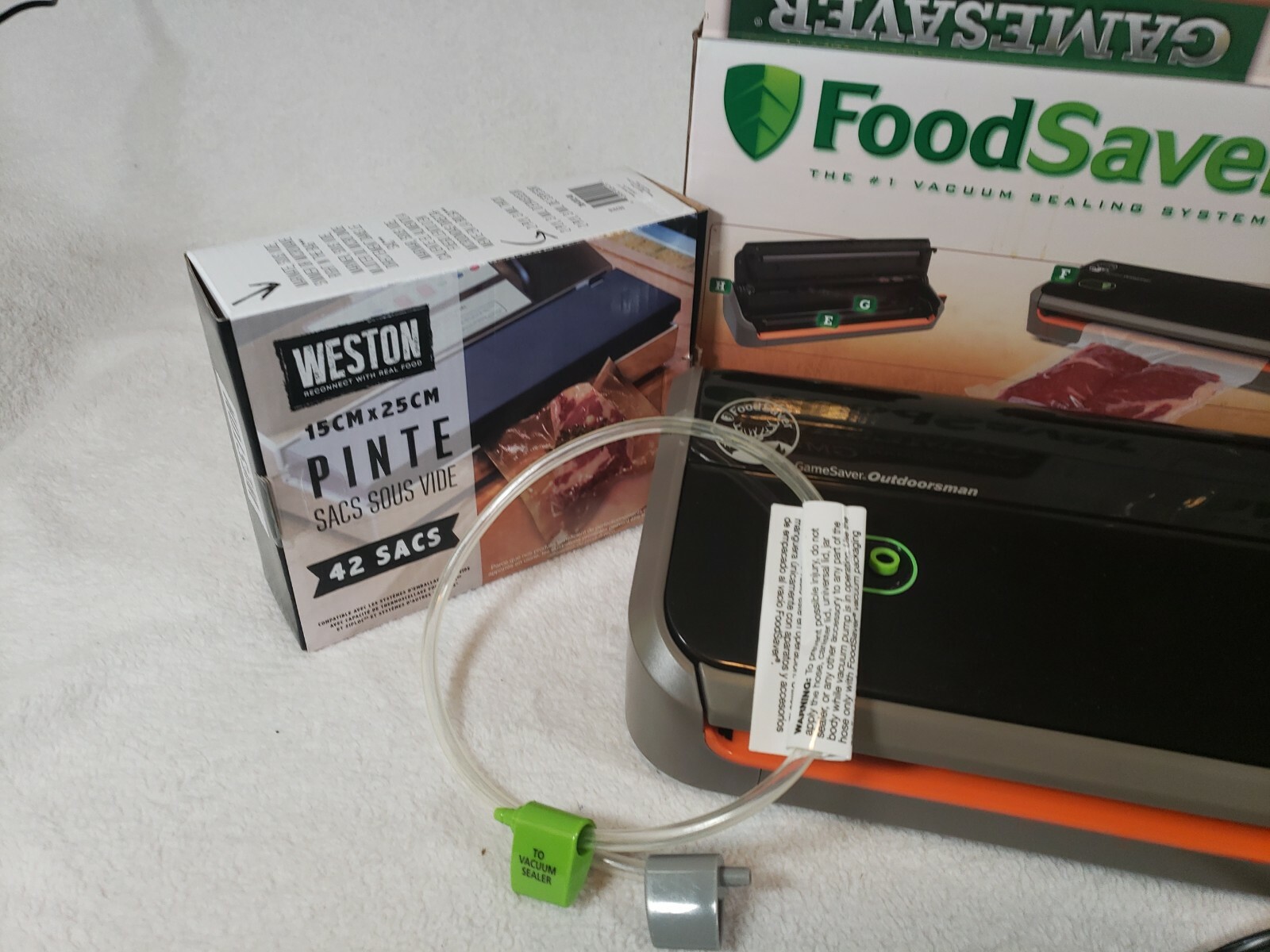 FoodSaver GameSaver Vacuum Sealing System GM2060 Plus 53891109130 eBay