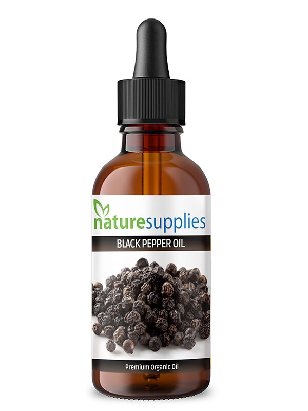 Blackpepper Oil 10ml, Aceite Esencial Concentrado Puro - Naturesupplies