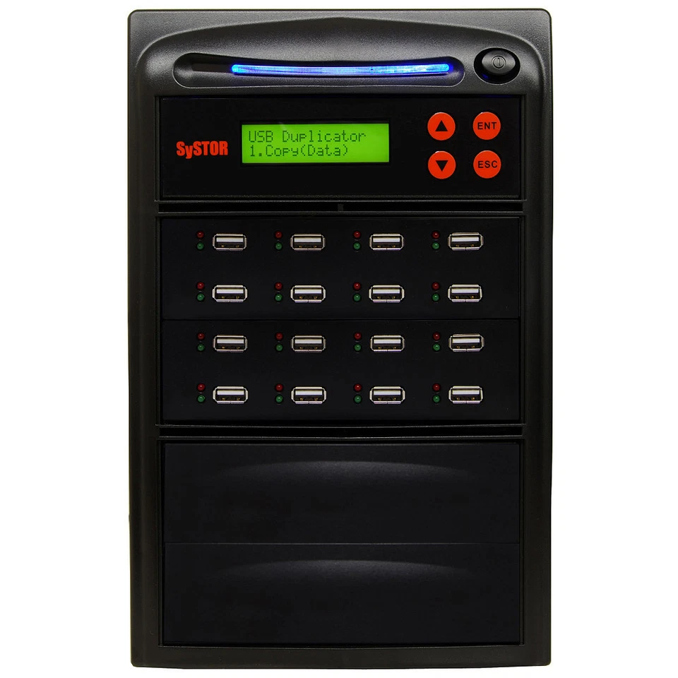Duplicador USB Systor 1:15 para discos duros externos portátiles alimentados por USB Foto 4 de 4