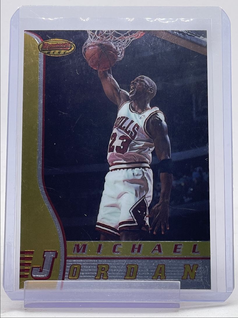 MICHAEL JORDAN 1996-97 BOWMAN'S BEST BASKETBALL CHICAGO BULLS #80 Q1651