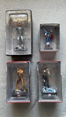 Marvel Eaglemoss Figurine Bundle - Doctor Strange/Captain America/Sabretooth