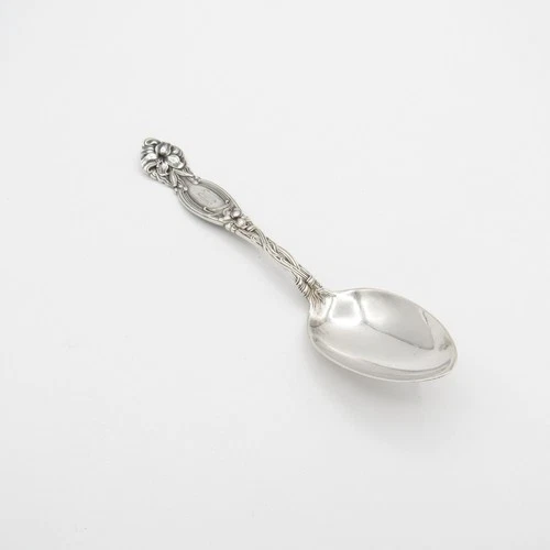 Antique International Frontenac Sterling Silver Teaspoon, Art Nouveau