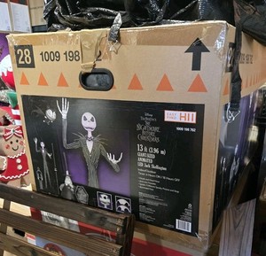 13 ft. Giant-Sized Animated LED Jack Skellington