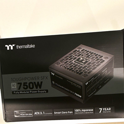 Thermaltake Toughpower SFX 750W Fully Modular 80 Plus Platinum ATX 3.1 Black