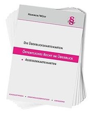 Assessor Karteikarten Öffentliches Recht im Überblick: A... | Buch | Zustand gut