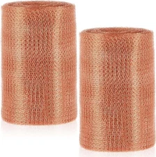 Gisafai 8" x 100 ft Copper Mesh Rodent Control 8" X 100 ft, brass color