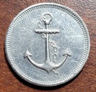 MARYLAND Token Anchor Hotel BALTIMORE MD Aluminum 24mm ANCHOR Rev Undenominated — photo 2