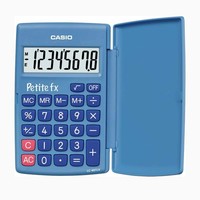 Casio LC-401LV-BU-BOITE Schulrechner, Blau Blau + Neue Verpackung 1 Paquet