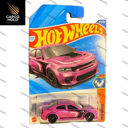 Hot Wheels '20 Dodge Charger Hellcat Pink #240 Mainline 2025 Case N ...