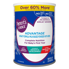Advantage Infant Formula Powder with Iron; DHA, Lutein, Vit E, 33.2 Oz