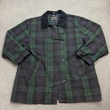 Wachsjacke Erwachsene Large Grün Country Jagd Outdoor Wasserdicht Mantel Herren*