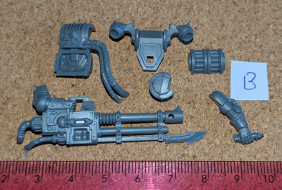 Warhammer 40K: Chaos Space Marine Bits: Havoc Autocannon - B