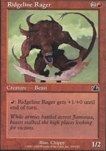 Ridgeline Rager - Foil LP, English MTG Prophecy