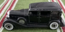 Vintage 1982 Hot Wheels 1934 Classic Packard Black Whitewalls 3920 Nice