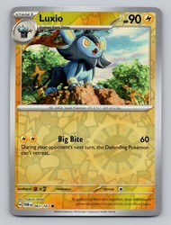 Luxio 067/167 Twilight Masquerade Reverse Holo Common