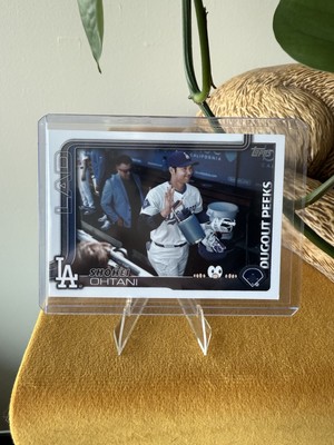 2025 Topps Series 1 Celebration Dugout Peeks  SHOHEI OHTANI SSP