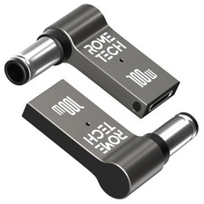 100W USB Type C Female to DC Male Jack 7.4x5.0 mm Fast Adapter for HP Laptop