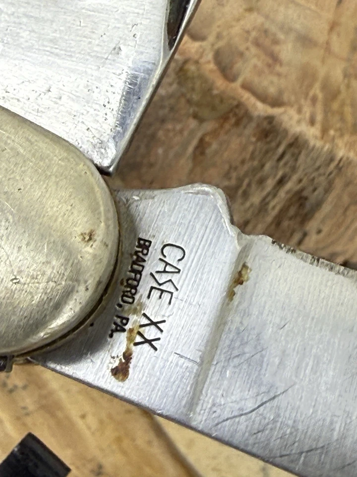 Vintage (1992) CaseXX 640045R Multi Function Scout Knife w/bone handles--2687.25 - Image 3 of 4