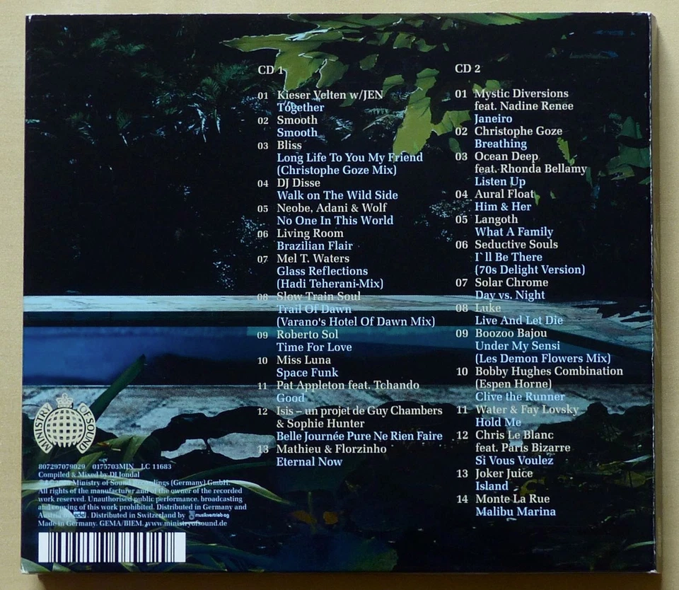 La Nuit Vol. 1 - Rare Lounge Grooves Mixed By DJ Jondal 2006 zwei CDs sehr gut - Bild 2 von 3