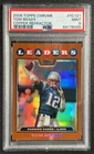 TOM BRADY PSA 9 2008 TOPPS CHROME #TC121 COPPER REFRACTOR LEAGUE LEADERS 006/425