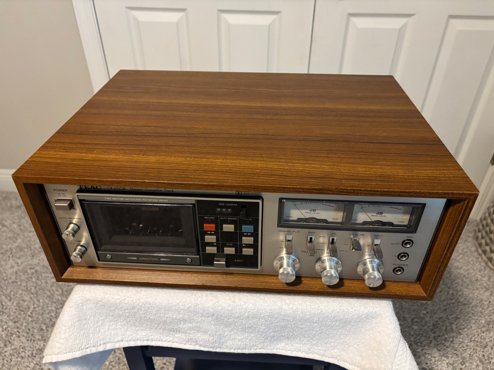 Teac CX-650R vintage audio equipment - eBay listing photo 1
