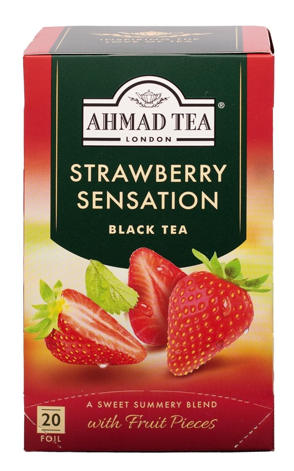 Peach & Passion Fruit Black Tea, 20-count Boxes (pack Of 6)