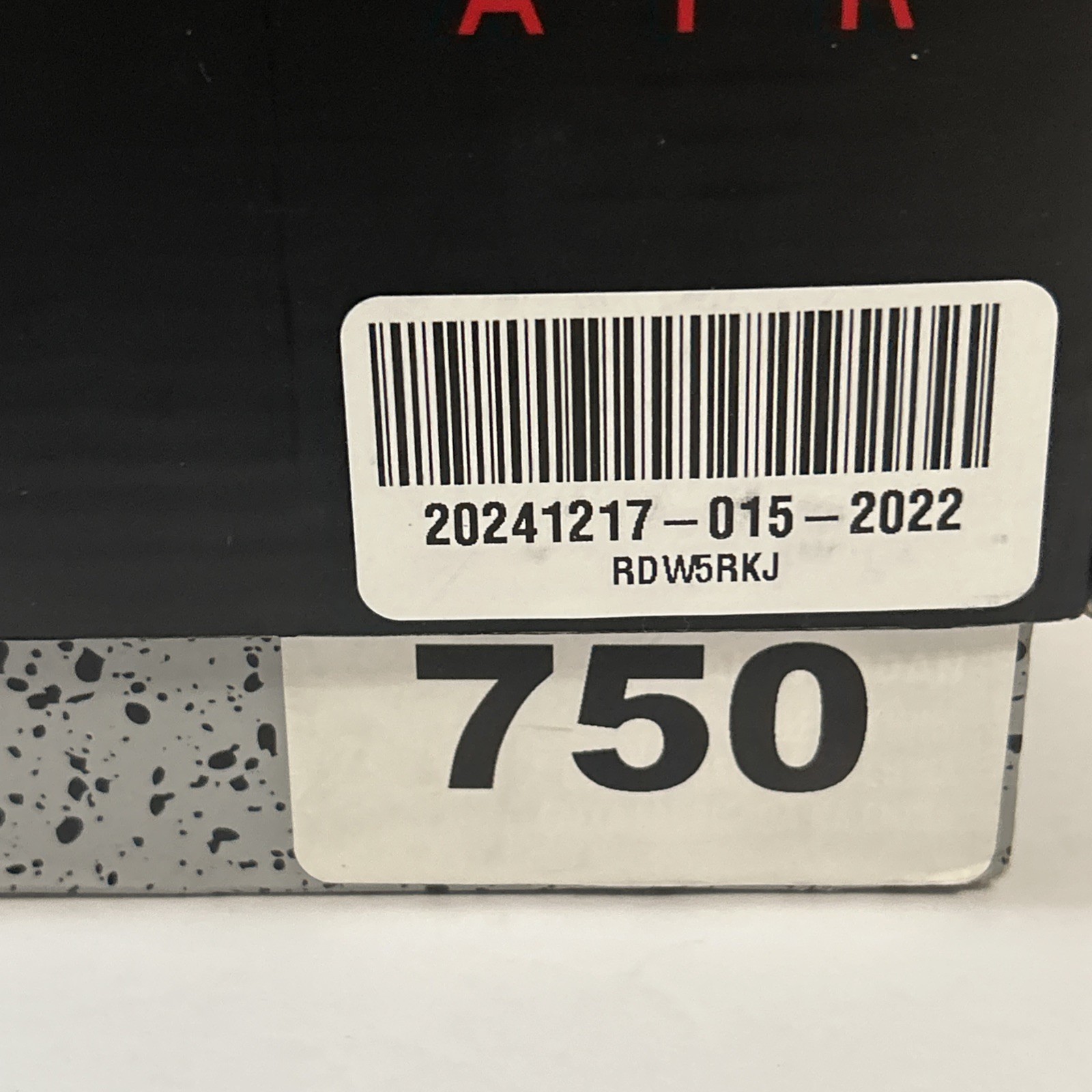 Nike Air Jordan V 5 White SUPREME size 8 DS og 824371-101 thumbnail 4