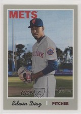 2019 Topps Heritage French Text OPC Back Edwin Diaz #451 0c6