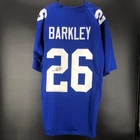 Saquon Barkley JSA Autographed Jersey #26 New York Giants SD51817 Blue XL NFL