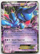 Toxicroak EX 41/106 Holo EX Rare Flashfire Pokemon HP on eBay