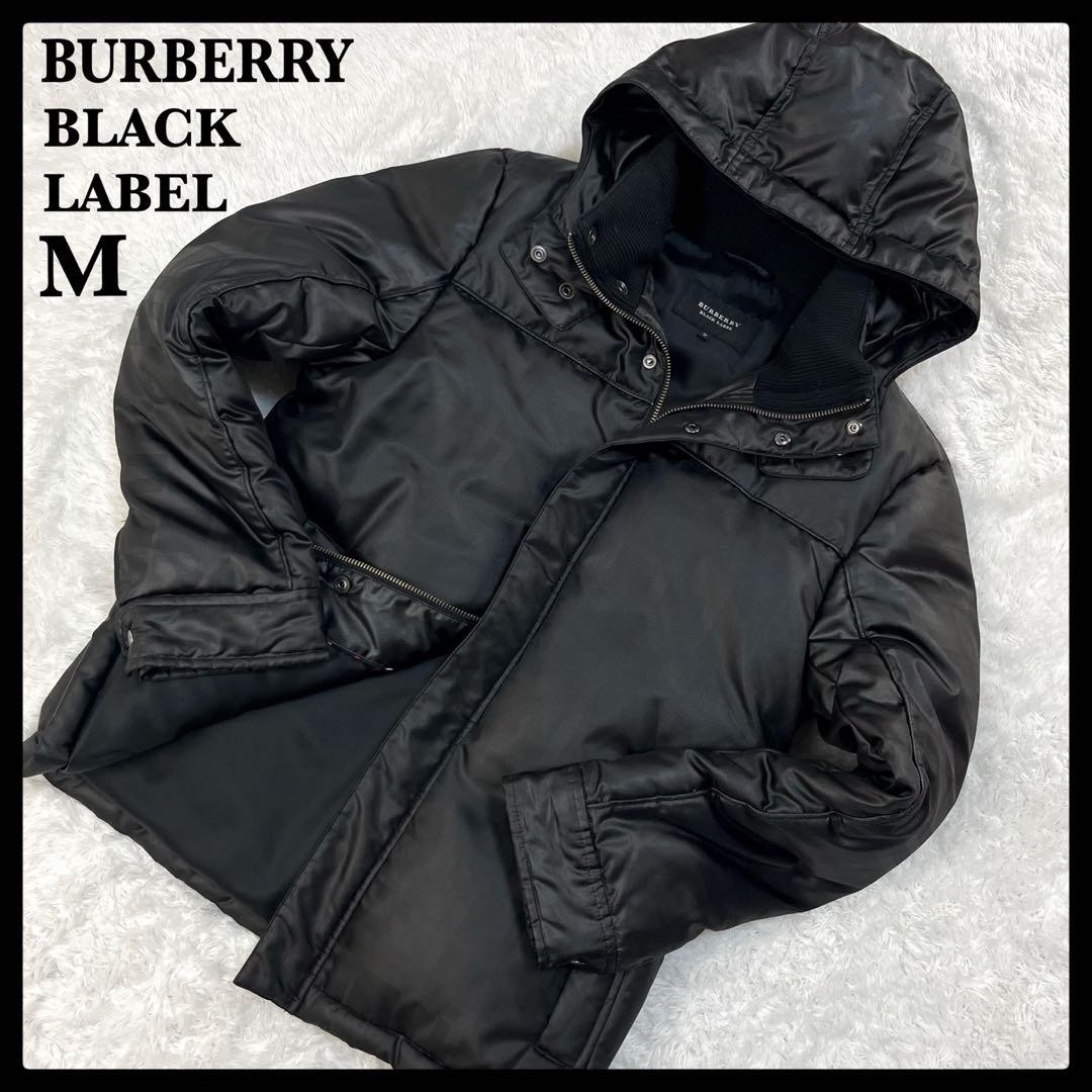 BURBERRY BLACK LABEL Down Jacket Black Size M From Japan thumbnail 17