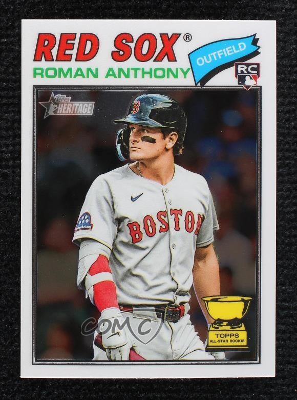 2026 Topps Heritage Chrome Roman Anthony #86 sc8