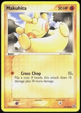 Emerald Makuhita 54/106 Common Pokemon MP on eBay