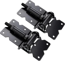 Self Closing Gate Hinges Adjustable Heavy Duty Hardware 90 Degree Gate Hinges